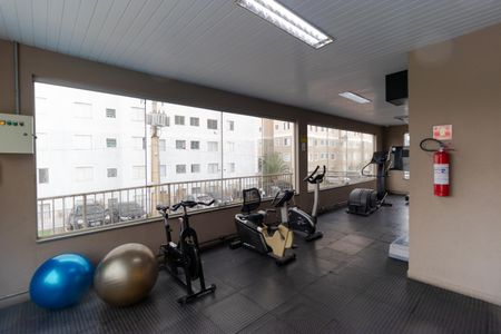 Apartamento para alugar com 47m², 2 quartos e 1 vaga Apartamento para alugar com 47m², 2 quartos e 1 vagaÁrea comum - Academia