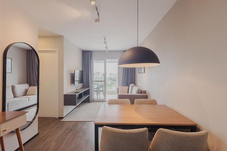 Sala de apartamento para alugar com 2 quartos, 56m² em Jardim Paulistano, São Paulo