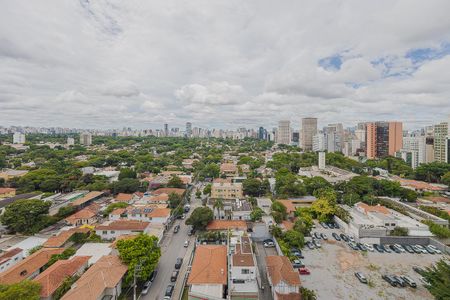 Vista da Varanda de apartamento para alugar com 2 quartos, 56m² em Jardim Paulistano, São Paulo