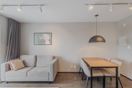 Sala de apartamento para alugar com 2 quartos, 56m² em Jardim Paulistano, São Paulo