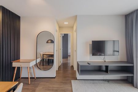 Sala de apartamento para alugar com 2 quartos, 56m² em Jardim Paulistano, São Paulo