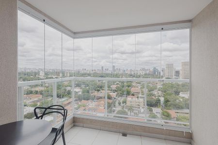 Varanda de apartamento para alugar com 2 quartos, 56m² em Jardim Paulistano, São Paulo