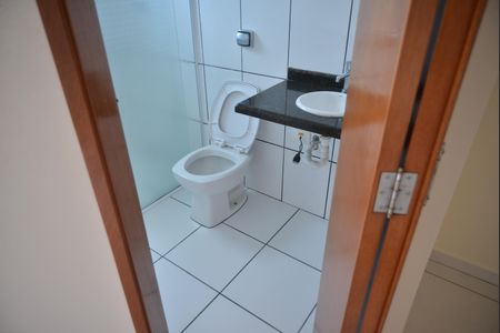 Banheiro da Suíte 1 de casa para alugar com 3 quartos, 280m² em Jardim Las Vegas, Santo André