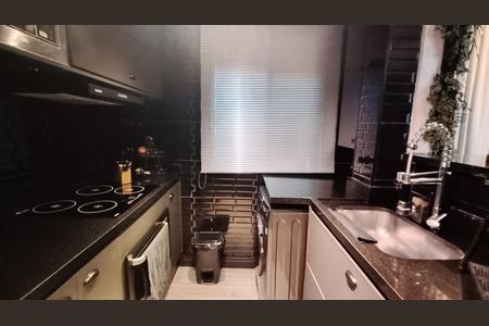 Cozinha de apartamento para alugar com 1 quarto, 50m² em Jardim Europa, Suzano