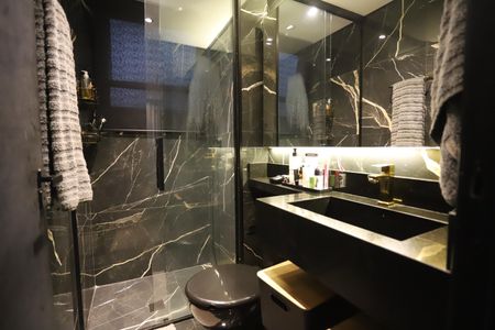 Banheiro  de apartamento para alugar com 1 quarto, 50m² em Jardim Europa, Suzano