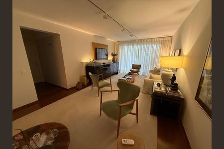 Sala de apartamento para alugar com 3 quartos, 218m² em Brooklin Novo, São Paulo