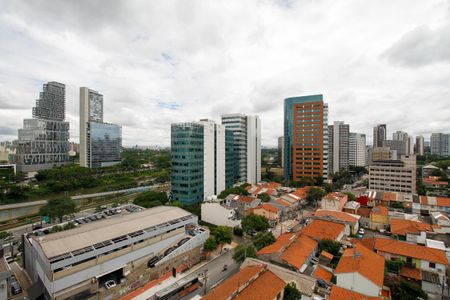 Vista da Varanda de kitnet/studio para alugar com 1 quarto, 26m² em Pinheiros, São Paulo