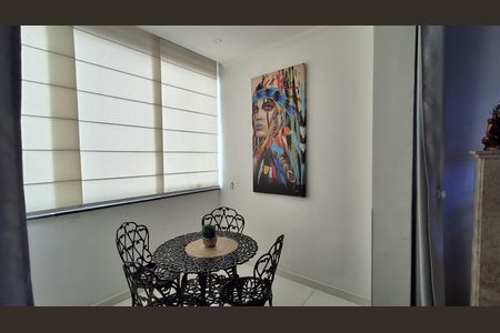 Varanda  de apartamento à venda com 3 quartos, 110m² em Vila Euclides, São Bernardo do Campo