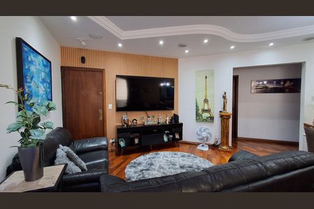 Sala  de apartamento à venda com 3 quartos, 110m² em Vila Euclides, São Bernardo do Campo