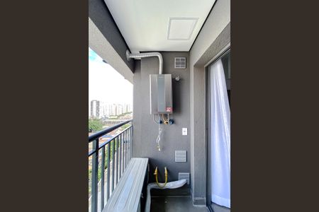 Varanda da Sala de apartamento para alugar com 2 quartos, 49m² em Quarta Parada, São Paulo