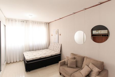 Studio para alugar com 25m², 1 quarto e sem vagaQuarto e Sala