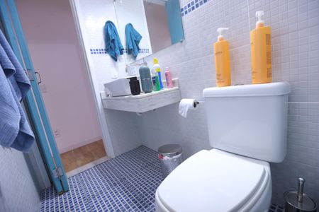 Casa de condomínio para alugar com 150m², 2 quartos e 1 vagaBanheiro