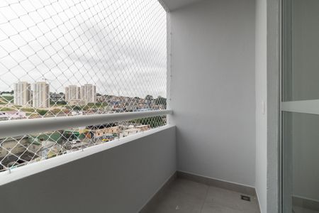 Varanda da Sala de apartamento à venda com 3 quartos, 63m² em Vila das Merces, São Paulo