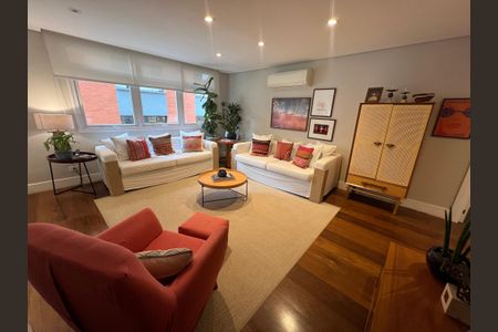 Sala de apartamento para alugar com 3 quartos, 142m² em Pinheiros, São Paulo