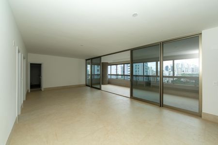 SALA de apartamento à venda com 4 quartos, 207m² em Vila das Flores, Nova Lima