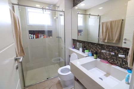 Apartamento para alugar com 116m², 3 quartos e 2 vagasBanheiro da Suíte 1