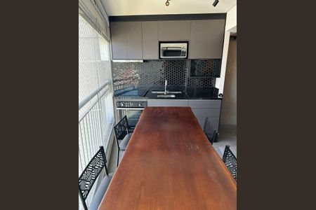 Varanda de kitnet/studio à venda com 1 quarto, 34m² em Pinheiros, São Paulo