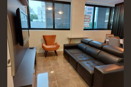 Sala de apartamento à venda com 1 quarto, 50m² em Auxiliadora, Porto Alegre