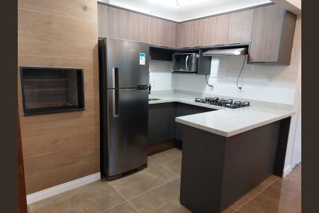 Cozinha de apartamento à venda com 1 quarto, 50m² em Auxiliadora, Porto Alegre