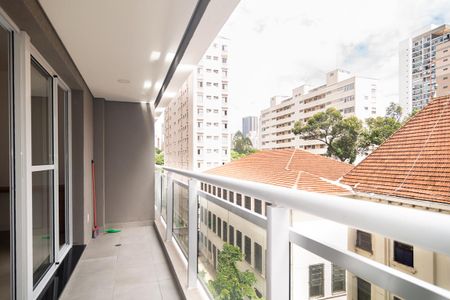 Studio para alugar com 34m², 1 quarto e 1 vaga Studio para alugar com 34m², 1 quarto e 1 vagaVaranda