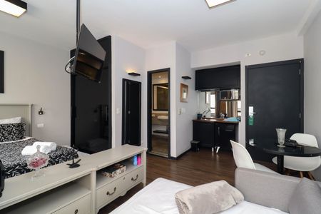 Studio para alugar com 28m², 1 quarto e 1 vagaStudio