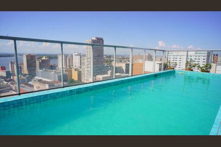 Studio para alugar com 25m², 1 quarto e sem vaga Studio para alugar com 25m², 1 quarto e sem vagaÁrea comum - Piscina