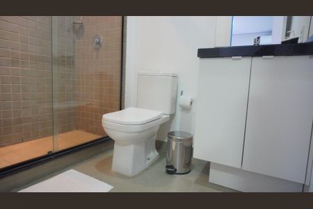 Studio para alugar com 25m², 1 quarto e sem vaga Studio para alugar com 25m², 1 quarto e sem vagaBanheiro kitnet