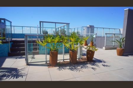 Studio para alugar com 25m², 1 quarto e sem vaga Studio para alugar com 25m², 1 quarto e sem vagaTerraço