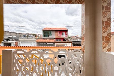 Vista da Sala de casa para alugar com 3 quartos, 120m² em Jardim Brasilia, São Bernardo do Campo