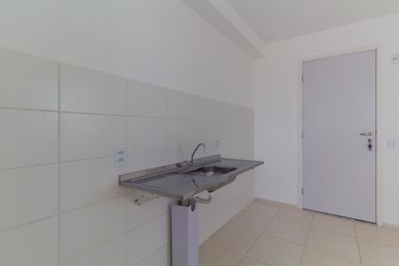 Cozinha de apartamento para alugar com 2 quartos, 35m² em Jardim Adutora, São Paulo