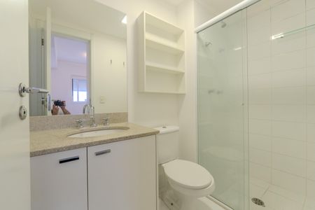 Apartamento à venda com 49m², 1 quarto e 1 vagaBanheiro da Suíte 1