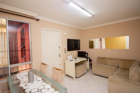 Sala de apartamento à venda com 2 quartos, 50m² em L Vista, Contagem