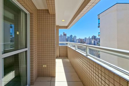 Sacada  de apartamento para alugar com 1 quarto, 60m² em Cidade Ocian, Praia Grande