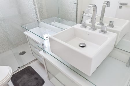 Apartamento para alugar com 137m², 3 quartos e 2 vagasBanheiro da suíte 3