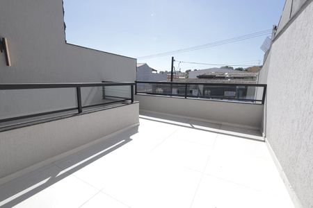 Varanda de casa à venda com 3 quartos, 100m² em Vila Camilópolis, Santo André