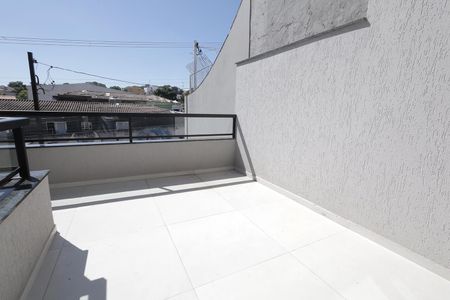 Varanda de casa à venda com 3 quartos, 100m² em Vila Camilópolis, Santo André