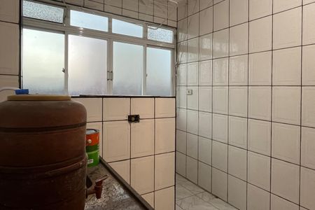 Cozinha e Área de Serviço de apartamento para alugar com 1 quarto, 42m² em Campo Grande, Santos