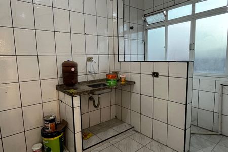 Cozinha e Área de Serviço de apartamento para alugar com 1 quarto, 42m² em Campo Grande, Santos