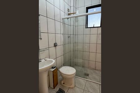 Banheiro  de apartamento para alugar com 1 quarto, 42m² em Campo Grande, Santos