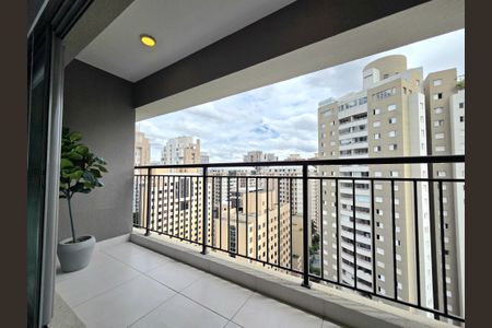 Studio à venda com 25m², 1 quarto e sem vagaVaranda