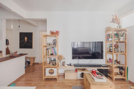 Sala de apartamento para alugar com 1 quarto, 60m² em Pinheiros, São Paulo