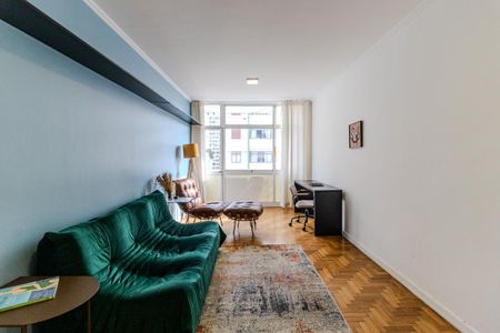 Sala de apartamento para alugar com 1 quarto, 64m² em Vila Buarque, São Paulo