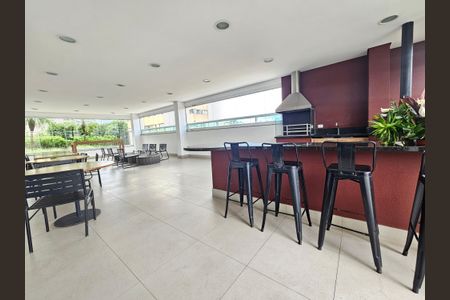 Apartamento para alugar com 35m², 1 quarto e 1 vaga Apartamento para alugar com 35m², 1 quarto e 1 vagaÁrea comum - Churrasqueira