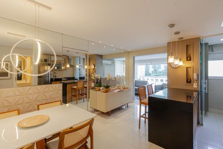 Sala de apartamento à venda com 1 quarto, 54m² em Vila Nova Conceição, São Paulo