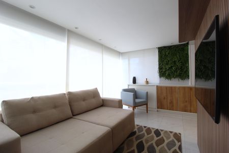 Sala de apartamento para alugar com 1 quarto, 57m² em Vila Nova Conceição, São Paulo