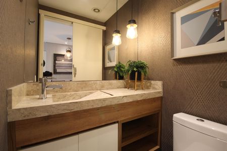 Apartamento para alugar com 57m², 1 quarto e 1 vagaLavabo