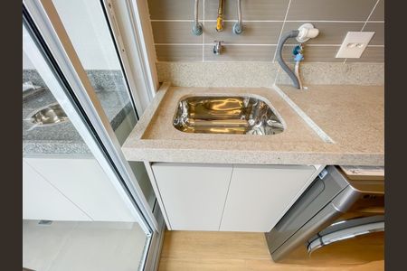 Apartamento à venda com 61m², 2 quartos e 1 vagaCozinha e Área de Serviço