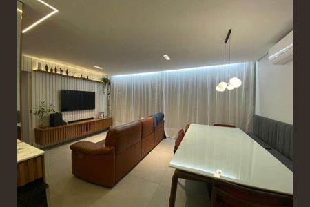 Sala de apartamento à venda com 3 quartos, 104m² em Lauzane Paulista, São Paulo