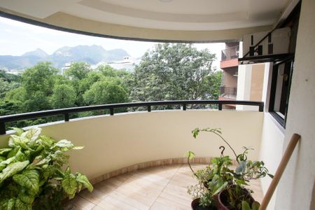 Varanda da Sala de apartamento para alugar com 3 quartos, 110m² em Freguesia (jacarepaguá), Rio de Janeiro