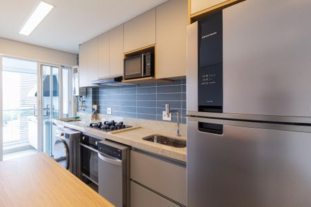 Apartamento à venda com 65m², 3 quartos e 2 vagasCozinha e área de serviço